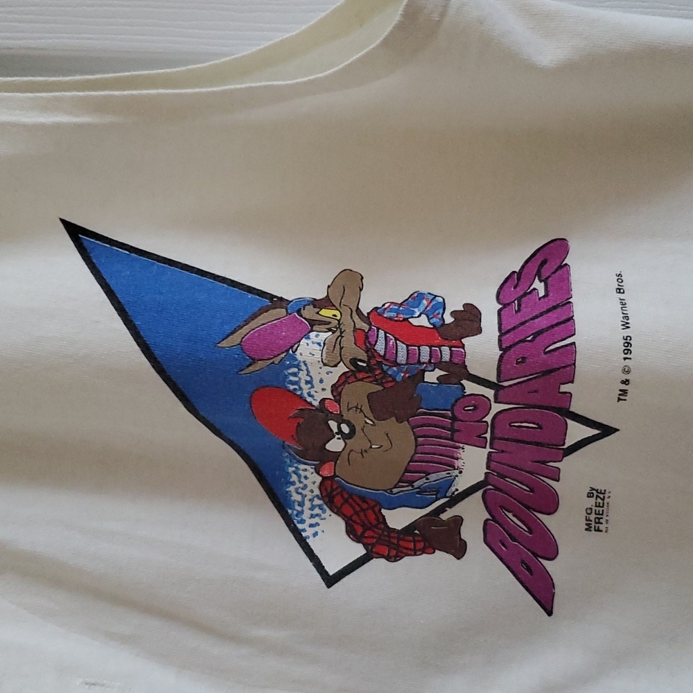 '95 "No Boundaries" Button Up Tank - image 8